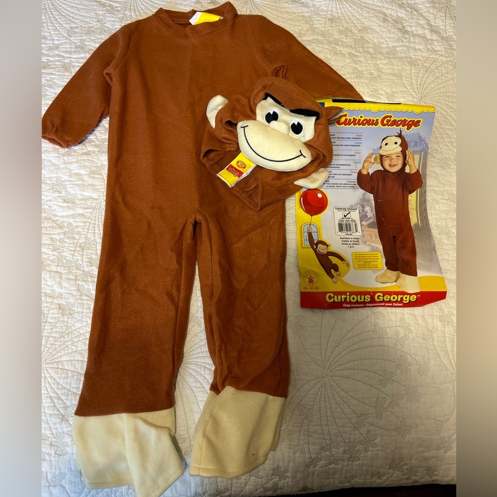 Curious George child costume